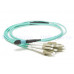 MPO-OM3-LC-12F-XX MPO-OM3轉LC-12F光纖跳線 分支跳線 OM3萬兆多模光纖跳線 12芯 MPO多模萬兆OM3 IDC定制MTP雙工40/100G數據鎧裝成品模塊連接跳線